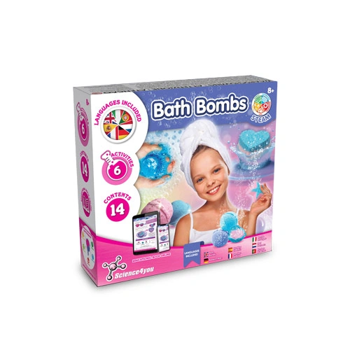 Kit de bombas de baño chispeantes para niños ref 35837