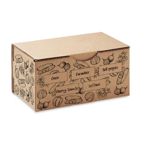 Kit de cultivo de verduras con semillas y tableta de tierra ref MO6499