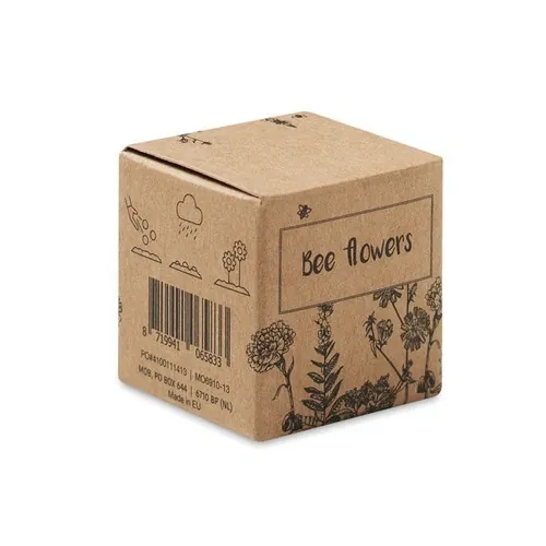 Kit de cultivo de semillas de abejas con flores para polinizar ref MO6909 - Side Beig