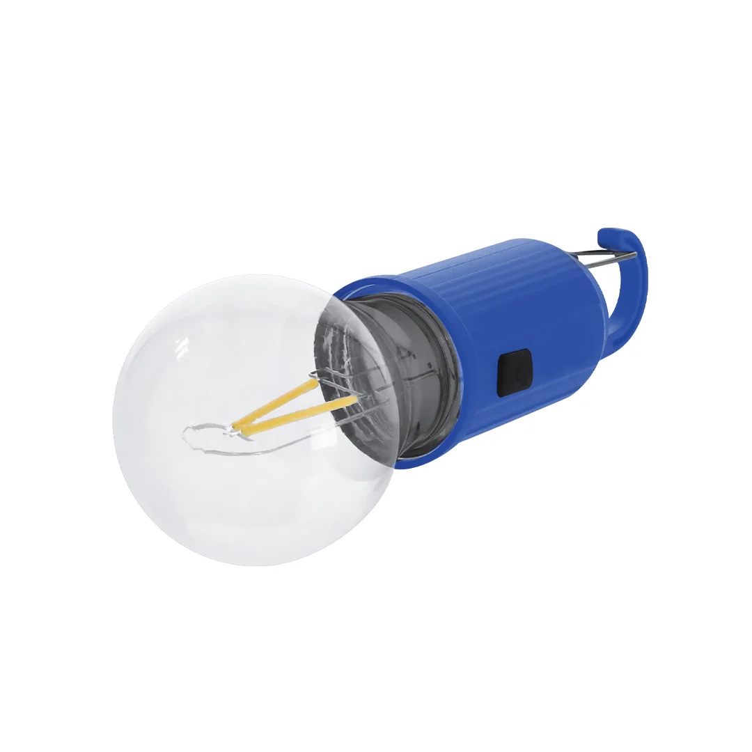 Lámpara Trapis bombilla LED regulable con mosquetón ref 22262 - 00
