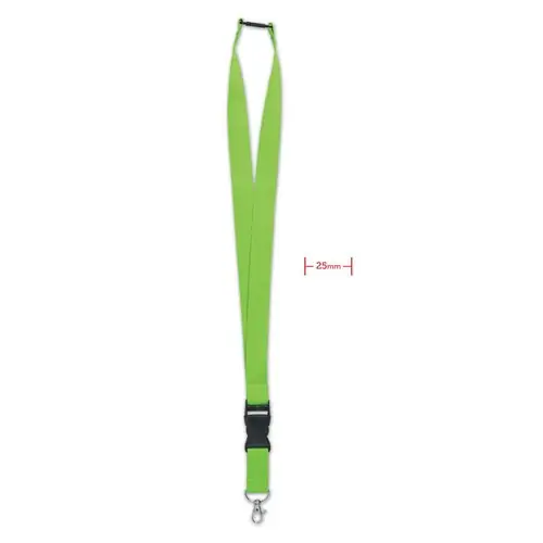 Lanyard con mosquetón y hebilla desmontable ref MO9661 - Lima