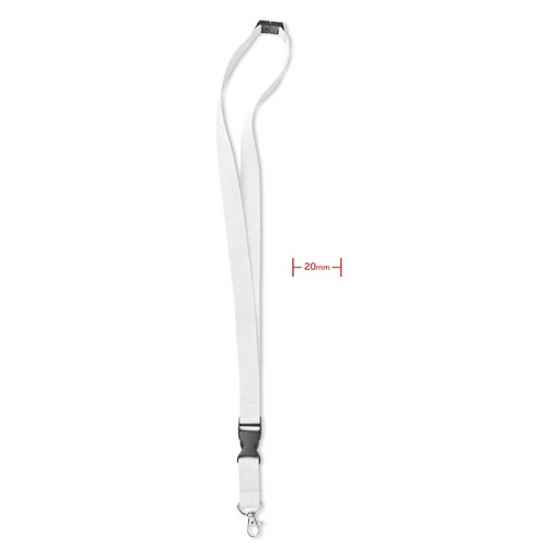 Lanyard con gancho de metal y cierre de seguridad ref MO8595