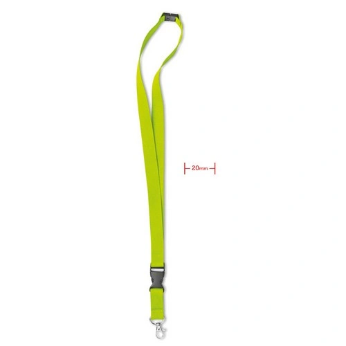 Lanyard con gancho de metal y cierre de seguridad ref MO8595