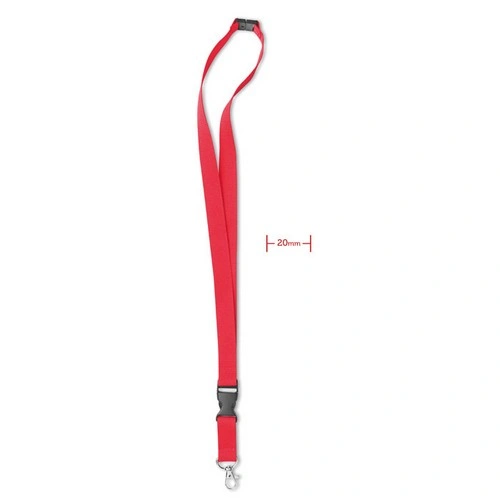 Lanyard con gancho de metal y cierre de seguridad ref MO8595
