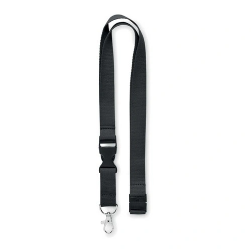 Lanyard de algodón con mosquetón y cierre de seguridad ref MO6708