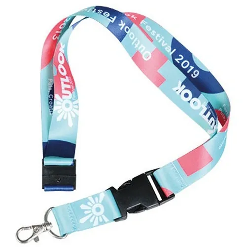 Lanyard de poliéster con impresión a doble cara ref SU24 - Surtidos