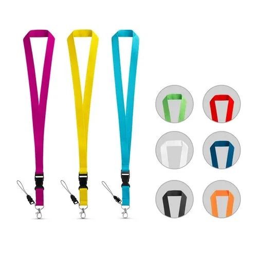 Lanyard de poliéster con soporte para teléfono ref 94401 - 00