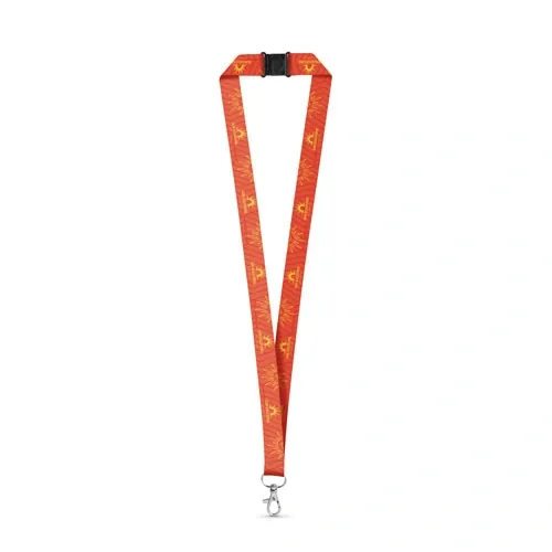 Lanyard para sublimación personalizable en ambos lados ref 94971 - Blanco