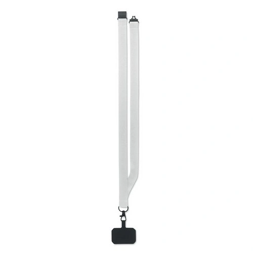 Lanyard de poliéster con soporte para teléfono ref MO2120