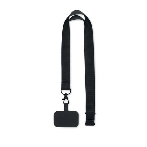Lanyard de poliéster con soporte para teléfono ref MO2120