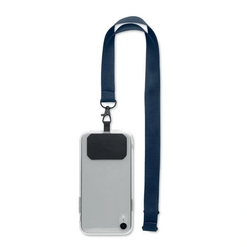 Lanyard de poliéster con soporte para teléfono ref MO2120