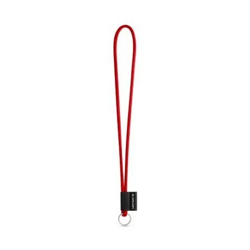 Lanyard personalizado en poliamida con etiqueta sublimada ref 75093 - 302 Rojo