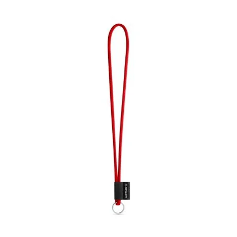 Lanyard personalizado en poliamida con etiqueta sublimada ref 75093 - 302 Rojo