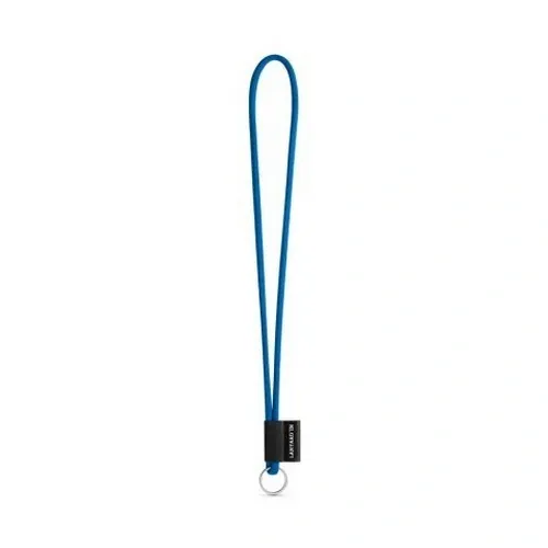 Lanyard personalizado en poliamida con etiqueta sublimada ref 75093 - 303 Azul