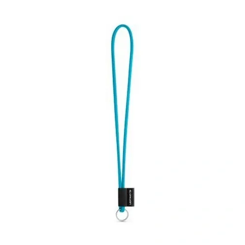 Lanyard personalizado en poliamida con etiqueta sublimada ref 75093 - 304 Azul Claro