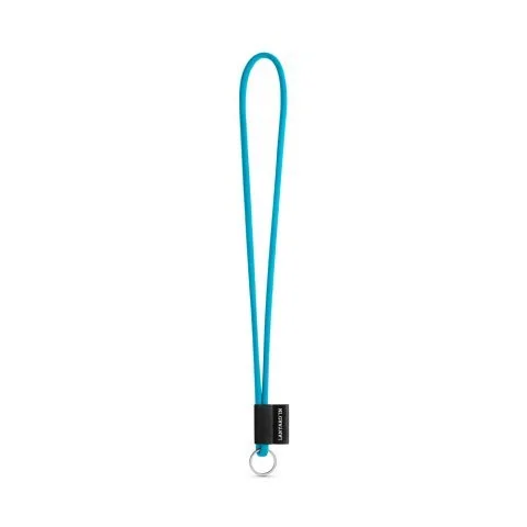 Lanyard personalizado en poliamida con etiqueta sublimada ref 75093 - 304 Azul Claro