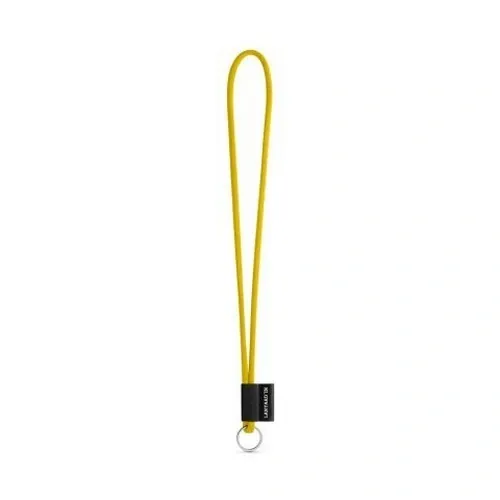 Lanyard personalizado en poliamida con etiqueta sublimada ref 75093 - 310 Amarillo