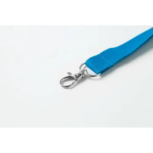 Lanyard con gancho de metal impresión en sublimación ref MO9058 - Back Turquesa