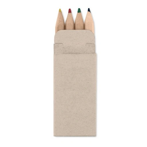 Lápices de colores en estuche de cartón ref MO8924