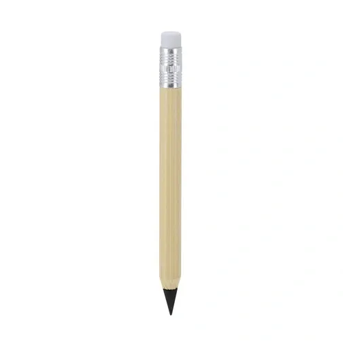 Lápiz eterno Brondex de bambú reutilizable y personalizable ref 22217 - 01