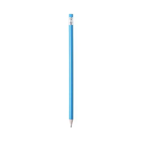 Lápiz de madera con punta afilada y goma a juego ref 5643