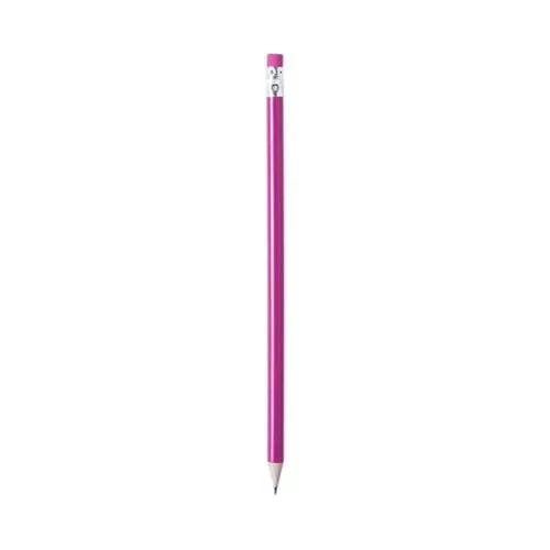 Lápiz de madera con punta afilada y goma a juego ref 5643