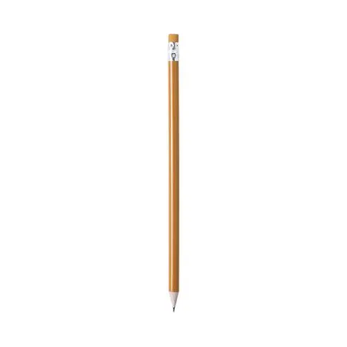 Lápiz de madera con punta afilada y goma a juego ref 5643