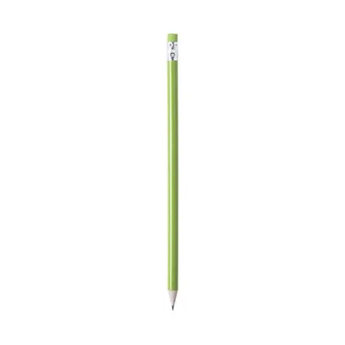 Lápiz de madera con punta afilada y goma a juego ref 5643