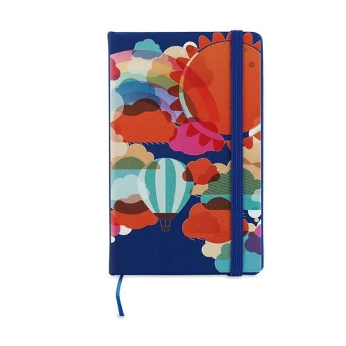 Libreta A5 tapa rígida suave con banda elástica ref AR1804