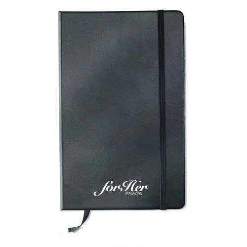 Libreta A5 tapa rígida suave con banda elástica ref AR1804