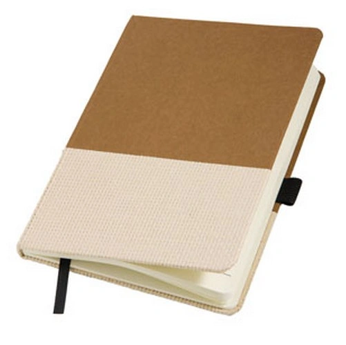 Libreta A5 reciclada personalizable para notas ref CU23
