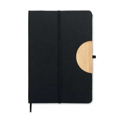 Libreta A5 tapa dura RPET con soporte para smartphone ref MO6576