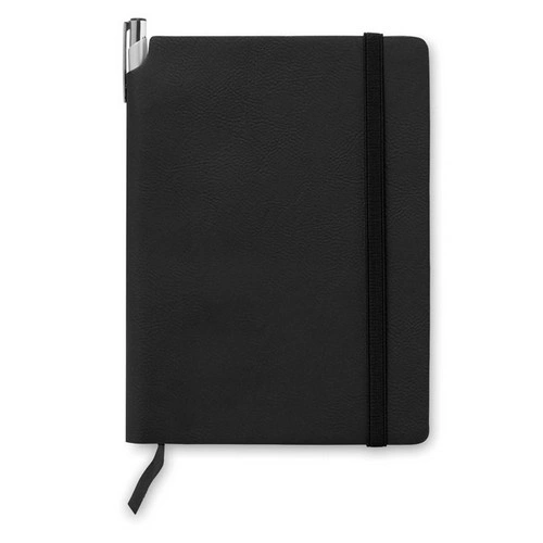 Libreta A5 flexible con bolsillo y marca páginas ref MO9108