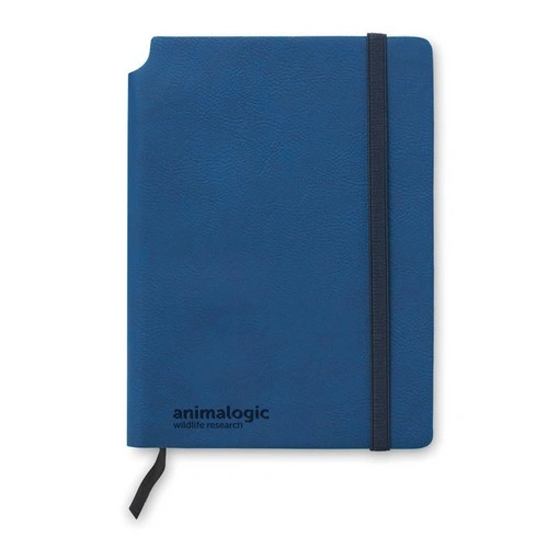 Libreta A5 flexible con bolsillo y marca páginas ref MO9108
