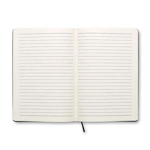 Libreta A5 flexible con bolsillo y marca páginas ref MO9108