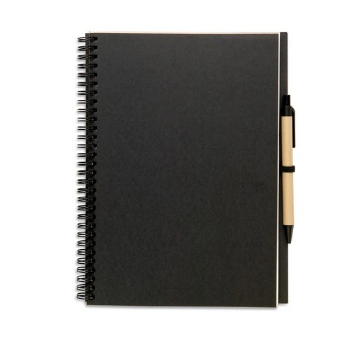 Libreta ecológica con bolígrafo biodegradable ref KC7013