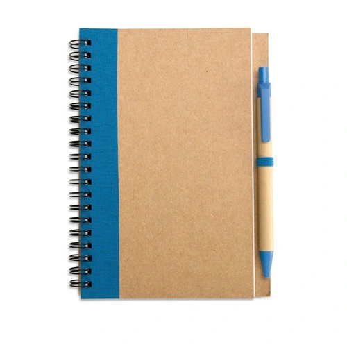 Libreta ecológica con bolígrafo biodegradable ref IT3775