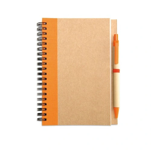 Libreta ecológica con bolígrafo biodegradable ref IT3775