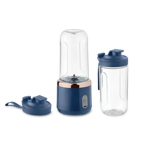 Licuadora portátil con cuchilla de 6 hojas y 2 vasos ref MO2574 - Azul