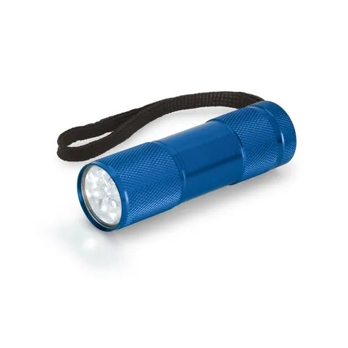 Linterna de aluminio con 9 LEDs y mango ergonómico ref 94736 - Azul Royal