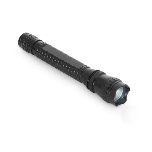 Linterna de aluminio con LED y pilas incluidas ref 94738 - Negro 01