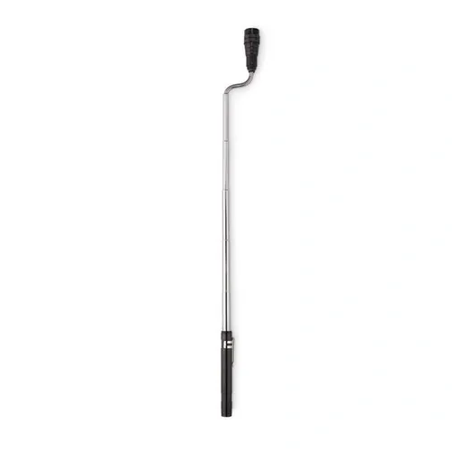 Linterna extensible 57 cm con 3 luces LED y imán ref MO8621 - Side Negro