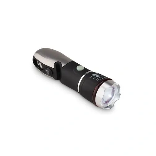Linterna multiusos con martillo y cúter 9 herramientas ref MO8901 - Side Negro