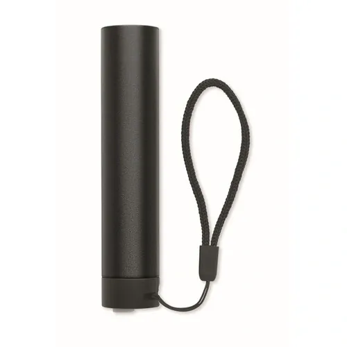 Linterna recargable aluminio Lume 110 lúmenes y 3 modos ref MO2786 - Back Negro