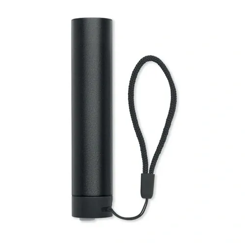Linterna recargable aluminio Lume 110 lúmenes y 3 modos ref MO2786 - Negro Back
