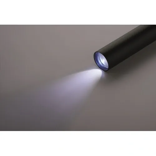 Linterna recargable aluminio Lume 110 lúmenes y 3 modos ref MO2786 - Open Negro