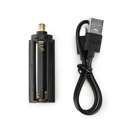 YVIAN Linterna recargable de aluminio 10 W con 5 modos ref 98163 - Negro Side