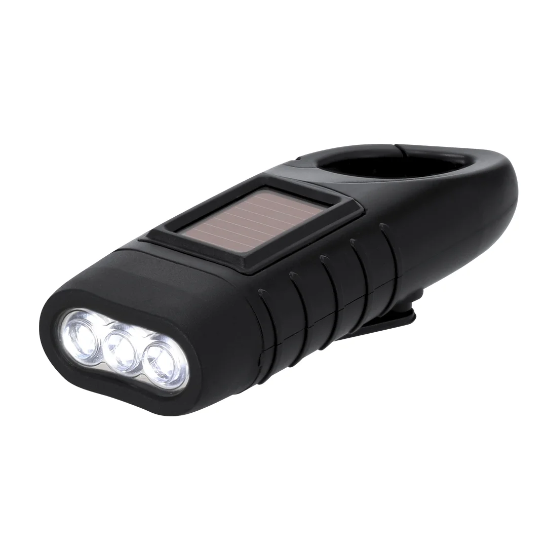 Linterna Trakip 22070 con carga solar y manual personalizable ref 22070 - 00