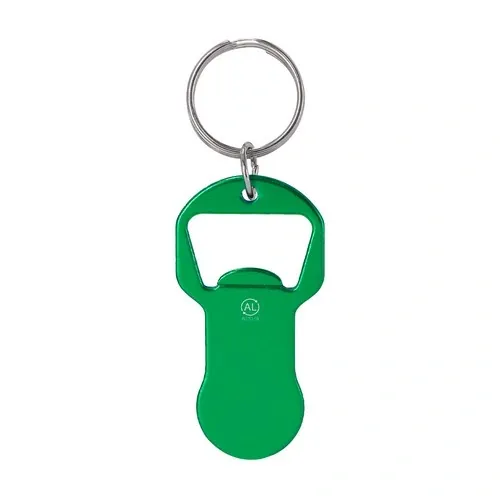 Llavero abridor Belarox personalizable y funcional ref 22087 - Verde