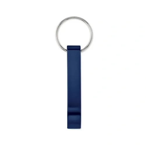 Abridor de botellas llavero aluminio reciclado brillante ref MO6923 - French Marino Top